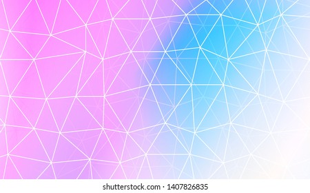 Background with triangles. Modern design for you business, project. Vector illustration. Pastel gradient color
