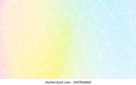 Background with triangles. Modern design for you business, project. Vector illustration. Pastel gradient color