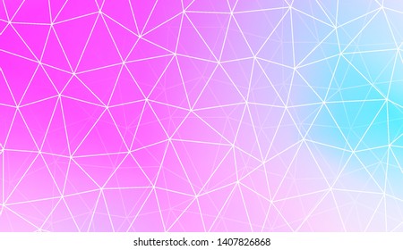 Background with triangles. Modern design for you business, project. Vector illustration. Pastel gradient color
