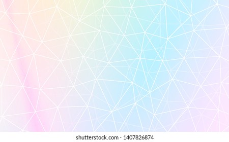 Background with triangles. Modern design for you business, project. Vector illustration. Pastel gradient color