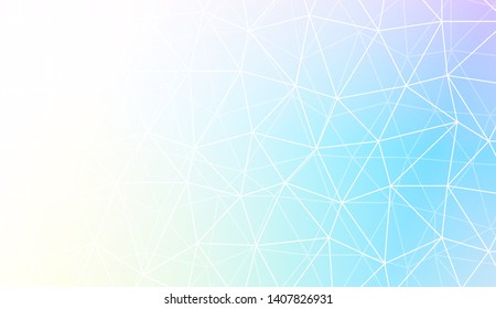 Background with triangles. Modern design for you business, project. Vector illustration. Pastel gradient color