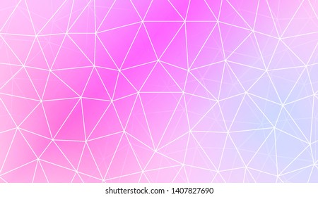 Background with triangles. Modern design for you business, project. Vector illustration. Pastel gradient color