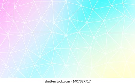 Background with triangles. Modern design for you business, project. Vector illustration. Pastel gradient color