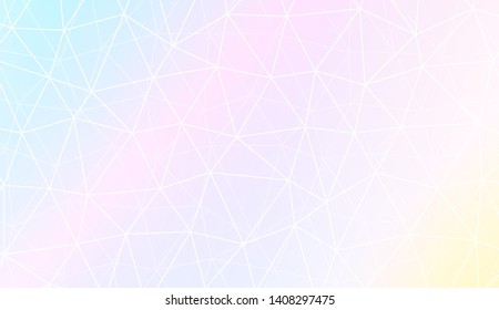 Background with triangles. Modern design for you business, project. Vector illustration. Pastel gradient color