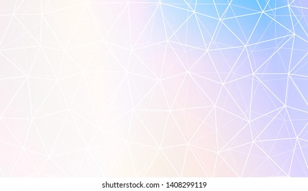 Background with triangles. Modern design for you business, project. Vector illustration. Pastel gradient color