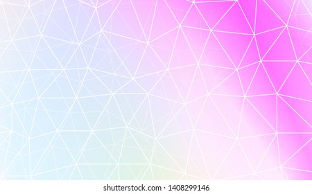 Background with triangles. Modern design for you business, project. Vector illustration. Pastel gradient color