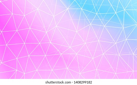 Background with triangles. Modern design for you business, project. Vector illustration. Pastel gradient color