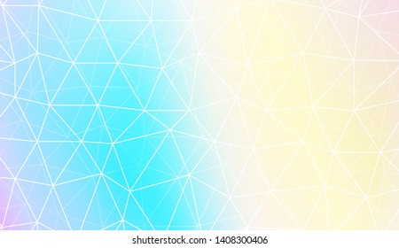 Background with triangles. Modern design for you business, project. Vector illustration. Pastel gradient color