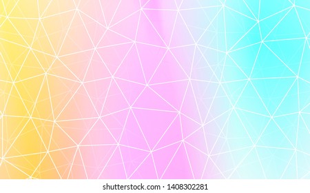 Background with triangles. Modern design for you business, project. Vector illustration. Pastel gradient color