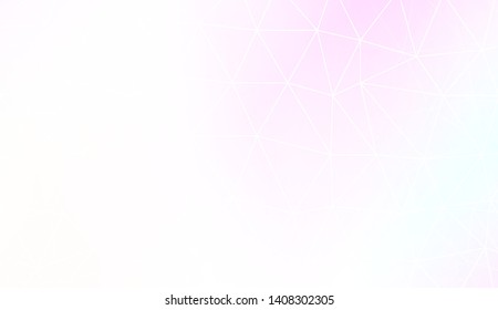 Background with triangles. Modern design for you business, project. Vector illustration. Pastel gradient color