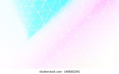 Background with triangles. Modern design for you business, project. Vector illustration. Pastel gradient color