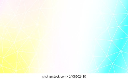 Background with triangles. Modern design for you business, project. Vector illustration. Pastel gradient color