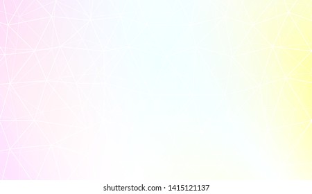 Background with triangles. Modern design for you business, project. Vector illustration. Pastel gradient color