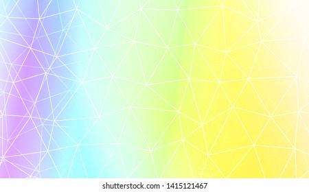 Background with triangles. Modern design for you business, project. Vector illustration. Pastel gradient color