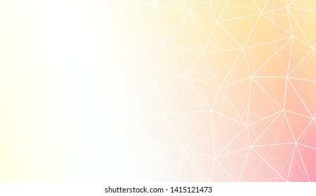 Background with triangles. Modern design for you business, project. Vector illustration. Pastel gradient color