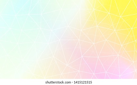 Background with triangles. Modern design for you business, project. Vector illustration. Pastel gradient color