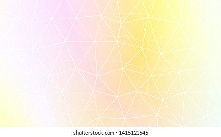 Background with triangles. Modern design for you business, project. Vector illustration. Pastel gradient color