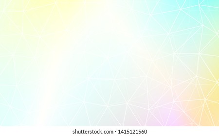Background with triangles. Modern design for you business, project. Vector illustration. Pastel gradient color