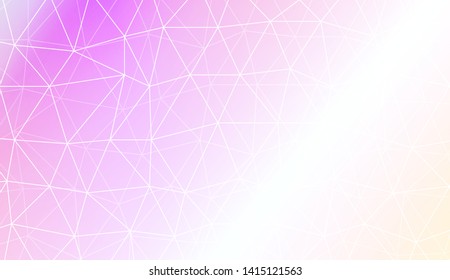 Background with triangles. Modern design for you business, project. Vector illustration. Pastel gradient color