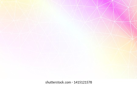 Background with triangles. Modern design for you business, project. Vector illustration. Pastel gradient color