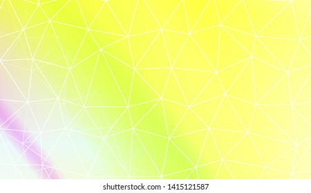 Background with triangles. Modern design for you business, project. Vector illustration. Pastel gradient color