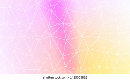 Background with triangles. Modern design for you business, project. Vector illustration. Pastel gradient color