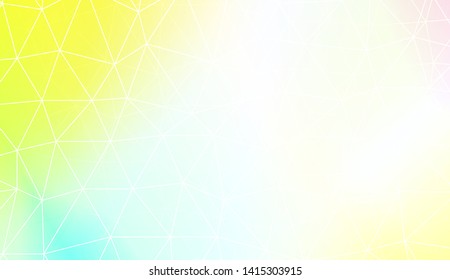 Background with triangles. Modern design for you business, project. Vector illustration. Pastel gradient color