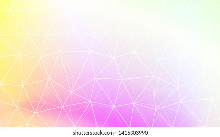 Background with triangles. Modern design for you business, project. Vector illustration. Pastel gradient color