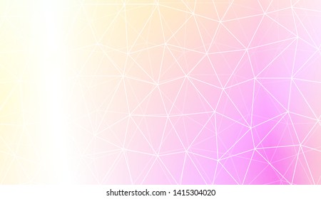 Background with triangles. Modern design for you business, project. Vector illustration. Pastel gradient color