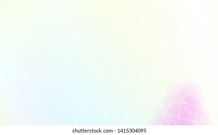 Background with triangles. Modern design for you business, project. Vector illustration. Pastel gradient color