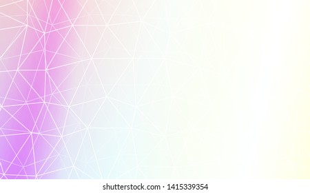 Background with triangles. Modern design for you business, project. Vector illustration. Pastel gradient color