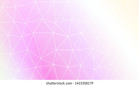 Background with triangles. Modern design for you business, project. Vector illustration. Pastel gradient color