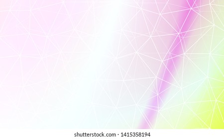 Background with triangles. Modern design for you business, project. Vector illustration. Pastel gradient color