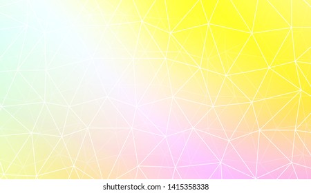 Background with triangles. Modern design for you business, project. Vector illustration. Pastel gradient color