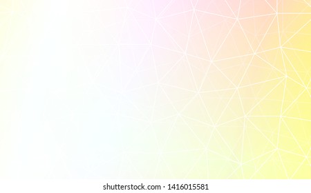 Background with triangles. Modern design for you business, project. Vector illustration. Pastel gradient color
