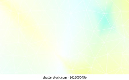 Background with triangles. Modern design for you business, project. Vector illustration. Pastel gradient color