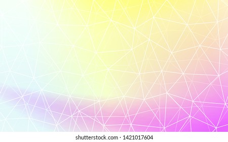 Background with triangles. Modern design for you business, project. Vector illustration. Pastel gradient color