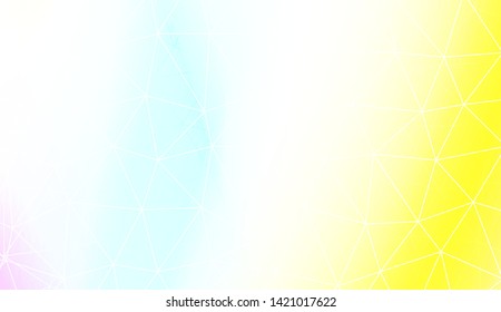 Background with triangles. Modern design for you business, project. Vector illustration. Pastel gradient color