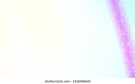 Background with triangles. Modern design for you business, project. Vector illustration. Pastel gradient color