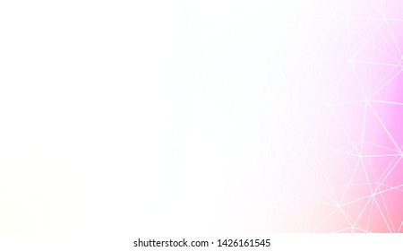 Background with triangles. Modern design for you business, project. Vector illustration. Pastel gradient color