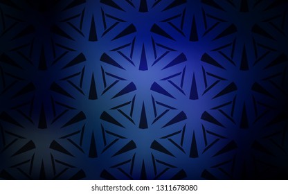  background with triangles. Triangles on abstract background with colorful gradient. Pattern for commercials.