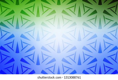  background with triangles. Triangles on abstract background with colorful gradient. Pattern for websites.