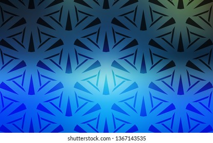  background with triangles. Triangles on abstract background with colorful gradient. Pattern for commercials.