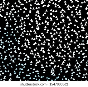 Background with triangles. Popular design for different purposes. Geometric pattern with triangles of different scales. Vector illustration