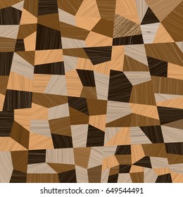 Background triangles of shades of brown and intersecting their lines