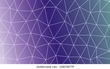 Background in triangles style. Decorative design For interior wallpaper, smart design, fashion print. Vector illustration. Creative gradient color