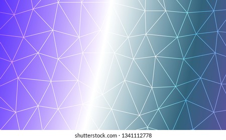 Background in triangles style. Decorative design For interior wallpaper, smart design, fashion print. Vector illustration. Creative gradient color