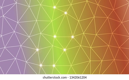 Background in triangles style. Decorative design For interior wallpaper, smart design, fashion print. Vector illustration. Creative gradient color