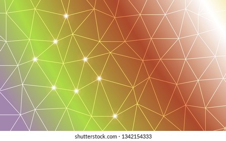 Background in triangles style. Decorative design For interior wallpaper, smart design, fashion print. Vector illustration. Creative gradient color