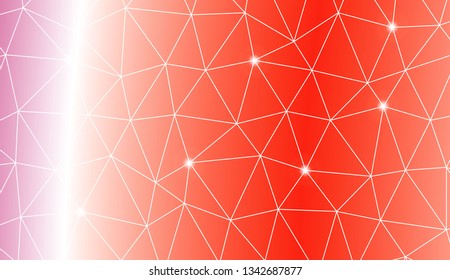 Background in triangles style. Decorative design For interior wallpaper, smart design, fashion print. Vector illustration. Creative gradient color